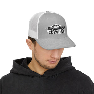 Copville Embroidered Snapback Trucker Cap
