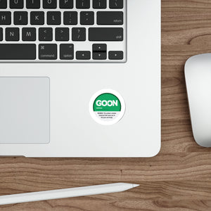 Green Tyn Die-Cut Stickers