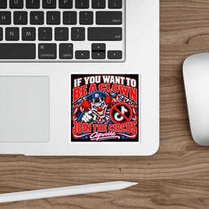 oin the Circus Copville Anti-TikTok Sticker