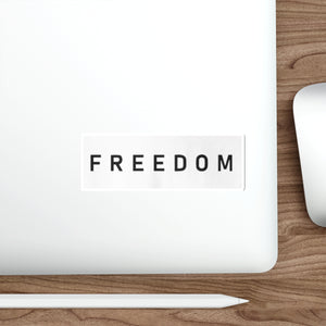 Freedom Die-Cut Sticker
