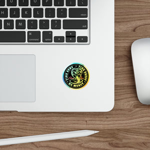 Skate Holographic Die-Cut Sticker