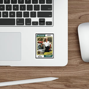 Worms Rookie Card Die-Cut Stickers