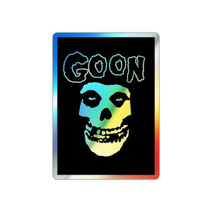 Skull Holographic Die-Cut Sticker