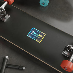 Gamers Holographic Die-Cut Sticker