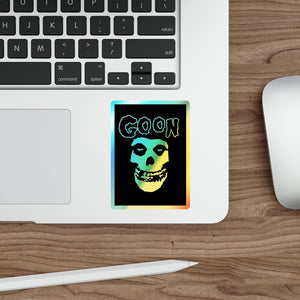 Skull Holographic Die-Cut Sticker