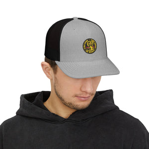 'No Mercy'  Embroidered Snapback Trucker Cap