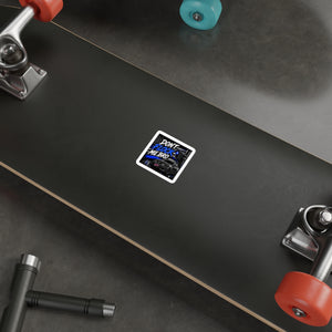 Don't Flock Me Bro Car Sticker — Blue Line Police-Inspired Die-Cut Sticker