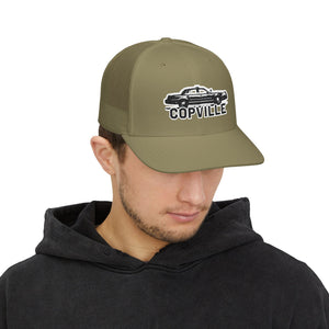 Copville Embroidered Snapback Trucker Cap