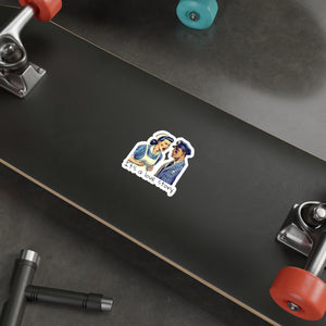 s a Love Story Die-Cut Sticker