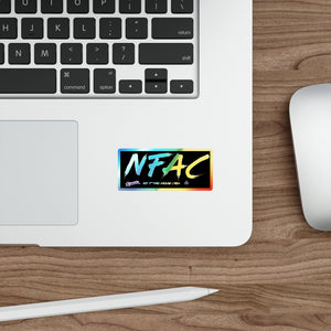 NFAC Holographic Die-Cut Sticker
