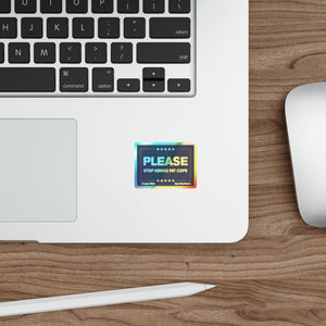 Gamers Holographic Die-Cut Sticker