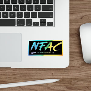 NFAC Holographic Die-Cut Sticker