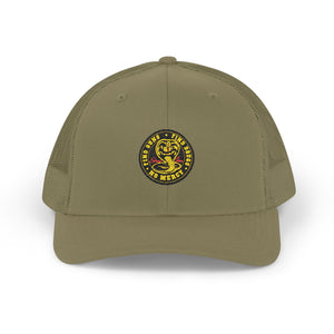 'No Mercy'  Embroidered Snapback Trucker Cap