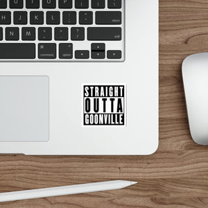 Straight Outta Goonville Die-Cut Sticker