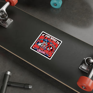 oin the Circus Copville Anti-TikTok Sticker
