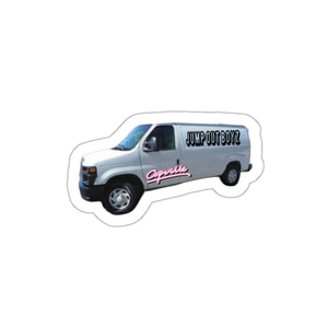Jump Out Boyz Van Die-Cut Sticker