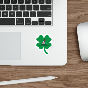 Saint Jerry Shamrock Die-Cut Sticker