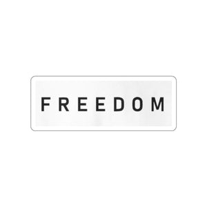 Freedom Die-Cut Sticker