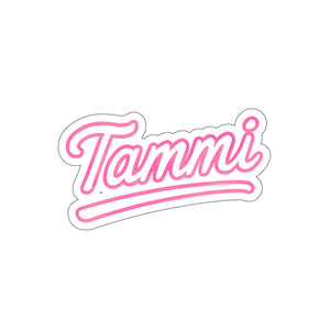 Tammi Script Name Die-Cut Sticker