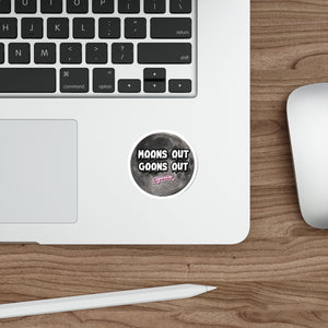 Moons Out Goons Out Die-Cut Sticker