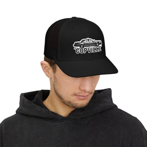 Copville Embroidered Snapback Trucker Cap
