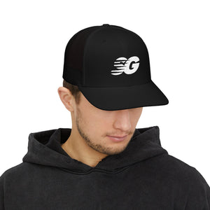 SG Embroidered Snapback Trucker Cap