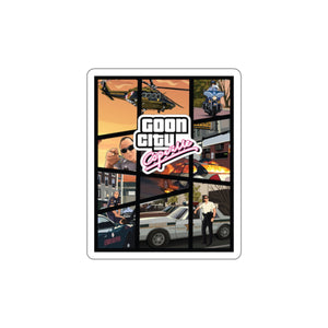 Vice City Game Die-Cut Stickers