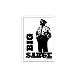 Big Sarge Die-Cut Stickers