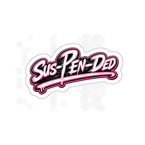 Sus Pen Ded Color  Sticker