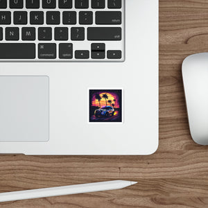 Patrol summer nights Die-Cut Stickers