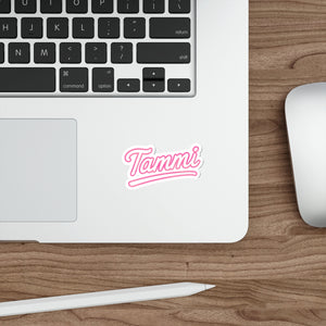 Tammi Script Name Die-Cut Sticker