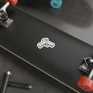 Die-Cut Pistol Sticker