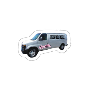 Jump Out Boyz Van Die-Cut Sticker