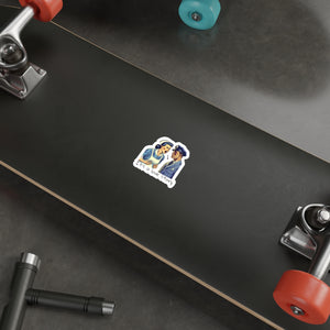 s a Love Story Die-Cut Sticker