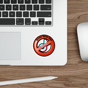 Defund TikTok Cops Die-Cut Sticker