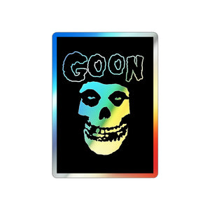 Skull Holographic Die-Cut Sticker