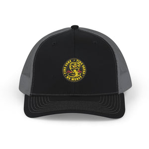 'No Mercy'  Embroidered Snapback Trucker Cap