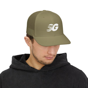SG Embroidered Snapback Trucker Cap