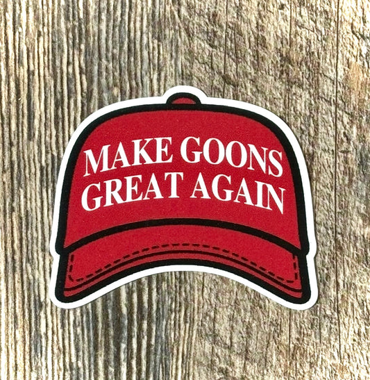 Make Goons Great Again  vinyl sticker