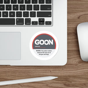 Grey Tyn Die-Cut Stickers