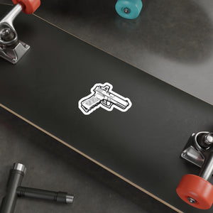 Die-Cut Pistol Sticker