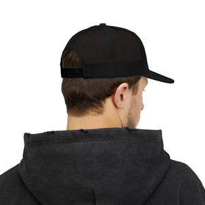 'No Mercy'  Embroidered Snapback Trucker Cap