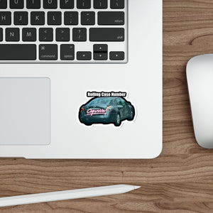 Rolling Die-Cut Sticker