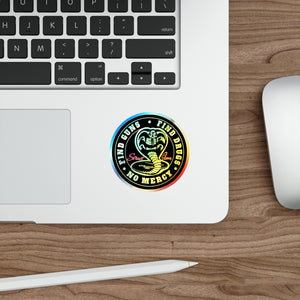 Skate Holographic Die-Cut Sticker