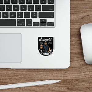Proactive Cop Die-Cut Stickers