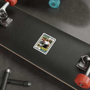 Worms Rookie Card Die-Cut Stickers