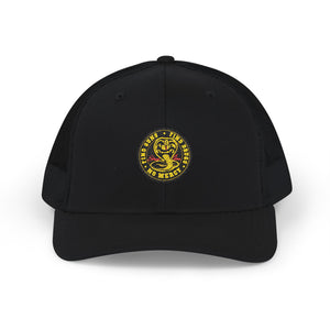 'No Mercy'  Embroidered Snapback Trucker Cap
