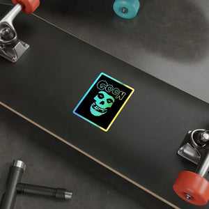 Skull Holographic Die-Cut Sticker