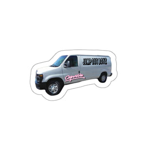 Jump Out Boyz Van Die-Cut Sticker