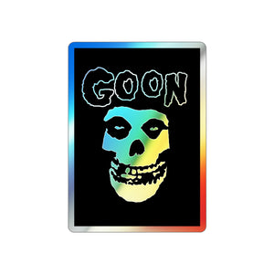 Skull Holographic Die-Cut Sticker